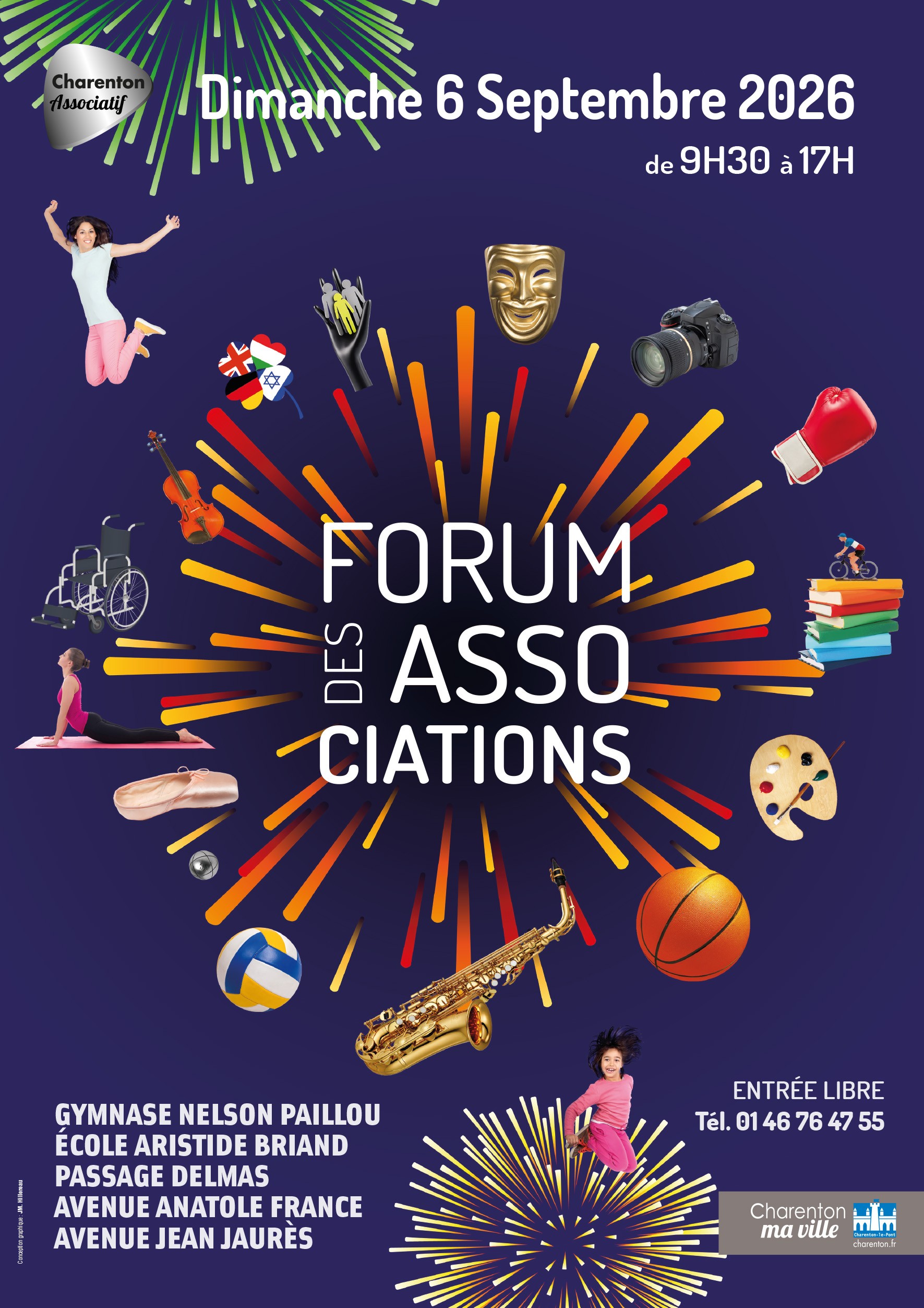 Forum des associations Charenton 2026 Forum des associations Charenton 2026