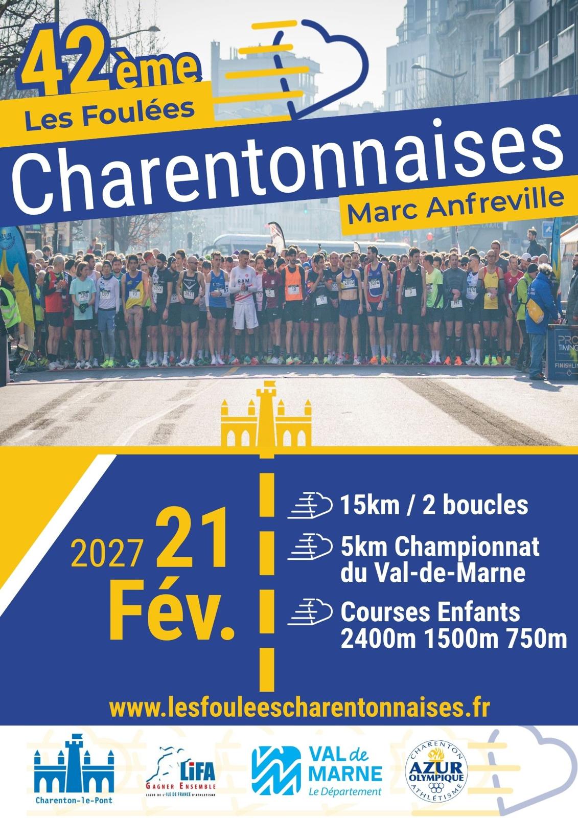 42eme foulées charentonnaises 2027